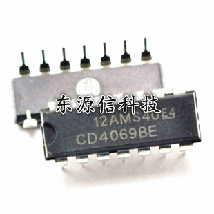 全新 CD4069BE CD4069UBE CD4069BD 直插DIP-14 六非门/反相器