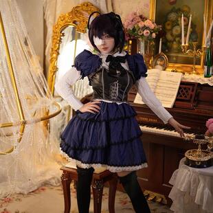 COS中二病也要谈恋爱小鸟游六花打歌服洋装洛丽塔cosplay一件代发