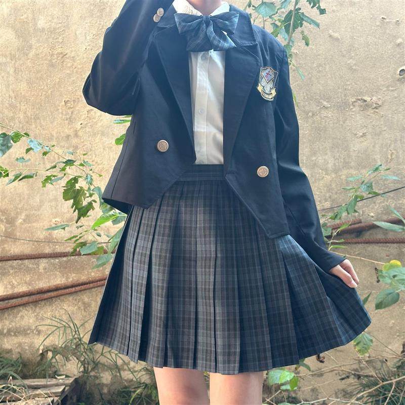 海苔正版jk制服西服套装日系学院风校供感全套秋冬西装学生外套女