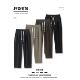 加绒休闲裤 男士 斜纹垂坠感直筒抽绳裤 2026秋冬新款 子保暖垂感长裤