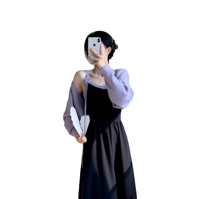 盐系秋冬装搭配一整套装裙