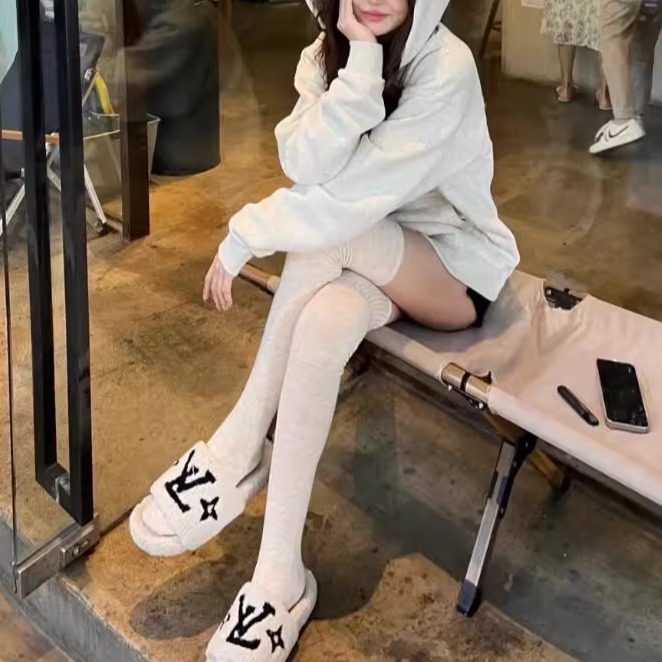 加长过膝袜子女秋冬高筒护膝盖防下滑大腿袜微压显瘦长筒袜堆堆袜,女士内衣/男士内衣/家居服,长筒袜,淘宝优惠券,粉丝福利购,淘宝优惠卷