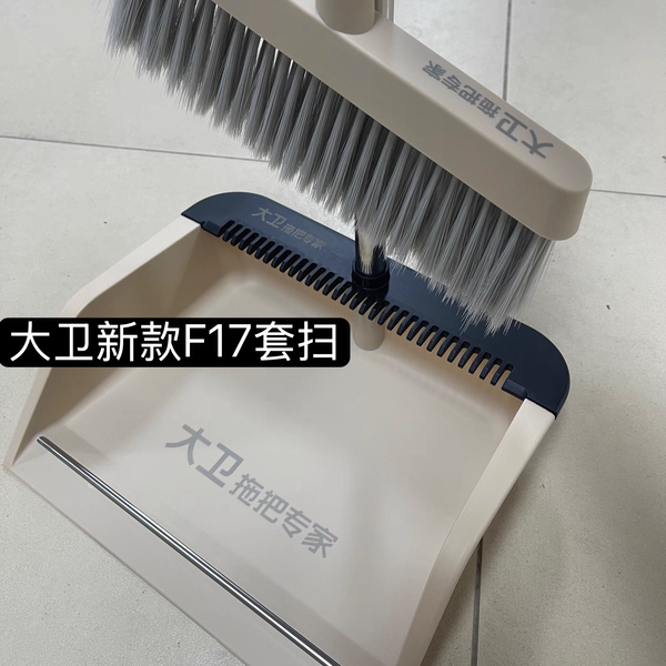 大卫新款F17扫把簸箕套装家用笤帚扫地家用扫把扫地笤帚簸箕扫地