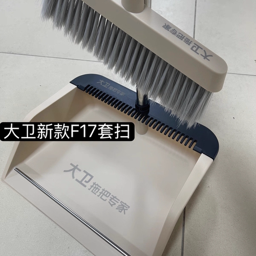 大卫新款F17扫把簸箕套装家用笤帚扫地家用扫把扫地笤帚簸箕扫地