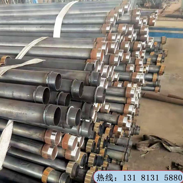 桥梁桩基检测管 桩基声测管 钳压式声测管套管式声波检测管50/54