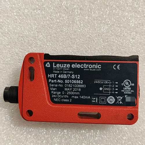 议价-LEUZE劳易测光电开关HRT 46B/7-S12原装拆机，-可维修
