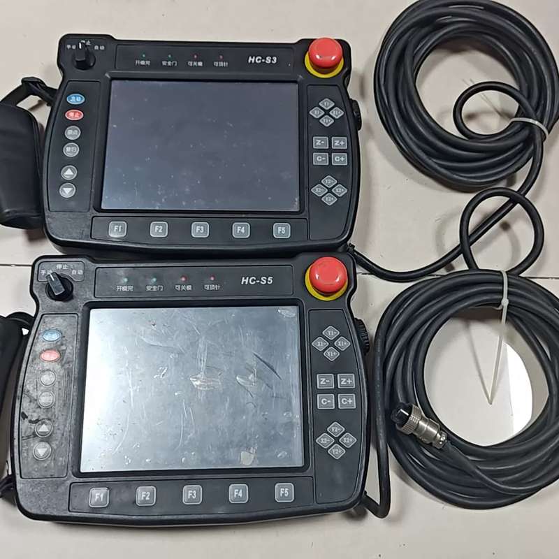 议价-华成HC-S3和HC-S5机械手控制器手柄各一台，带线，实物-可维