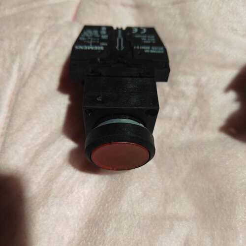 议价-西门子3SB3系列红色按钮，带一组3SB3400-0A触头模-可维修
