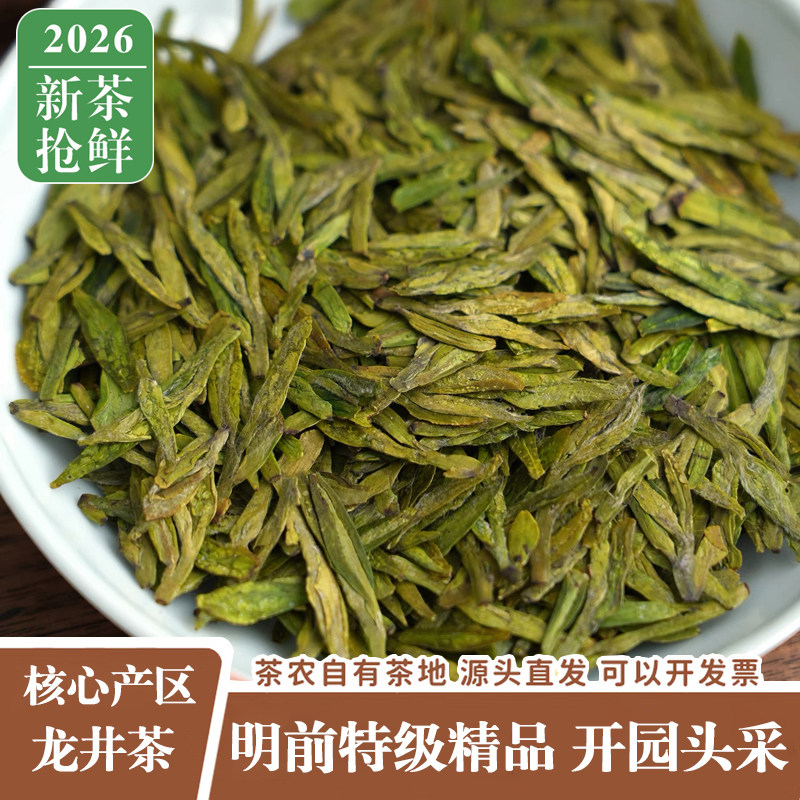 2026新茶明前头采特级43号龙井茶