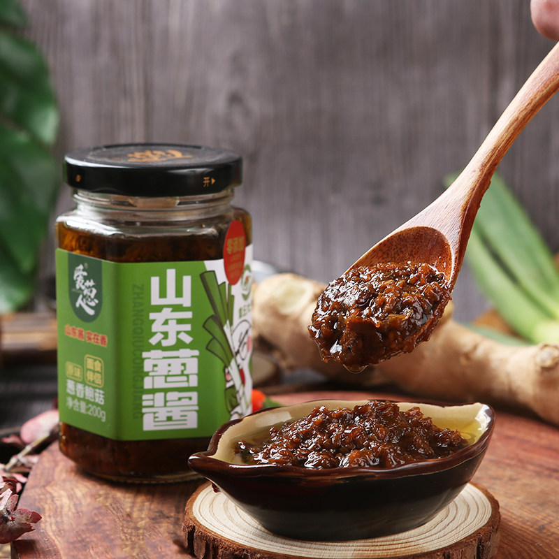 爱葱人葱香鲍菇酱下饭酱