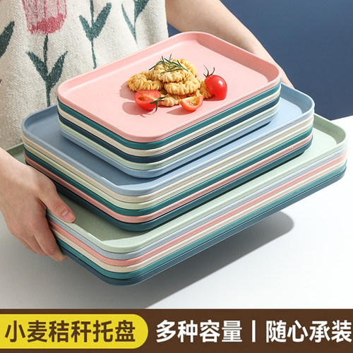 长方形一次性托盘户外加厚餐盘
