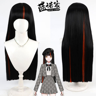 【蓝诺家】虚拟VTuber主播 蝶屋花火cos假发 仿真头皮 一体挑染