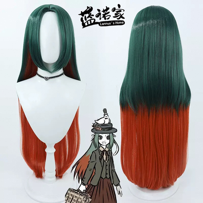 蓝诺家非人哉精卫cos假发