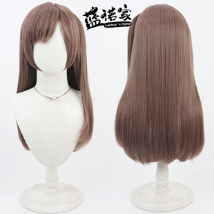 【蓝诺家】胜利女神 娜嘉cos假发 仿真头皮 一体小辫 现货