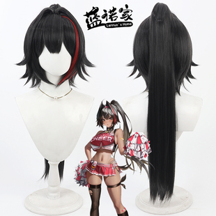 【蓝诺家】胜利女神妮姬 贝伊cos假发 仿真头皮 分体马尾