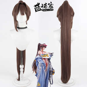 【蓝诺家】胜利女神 玛律恰那cos假发 仿真头皮 分体加长加长马尾