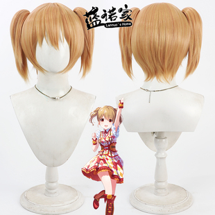 【蓝诺家】偶像企划IDOLY PRIDE 川咲樱cos假发 仿真头皮分体马尾