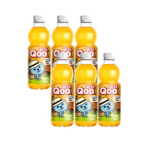 Qoo酷儿450ml*6瓶/12瓶橙汁饮料
