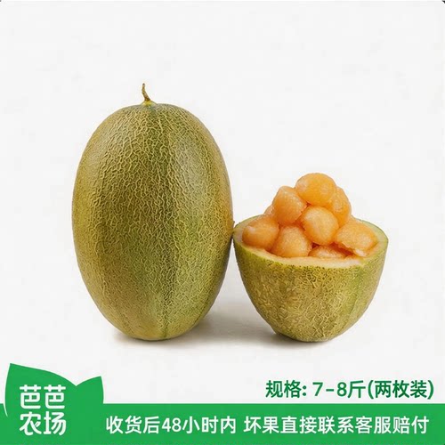 新疆直发哈密瓜脆甜多汁顺丰包邮