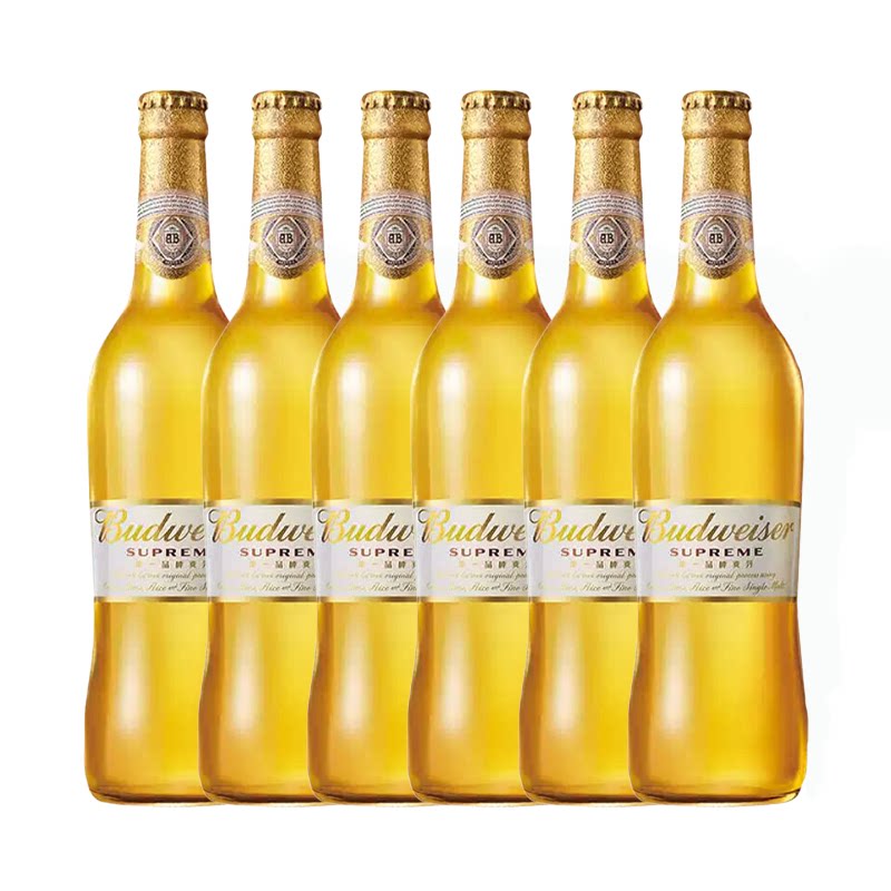 百威金尊啤酒尊享版麦芽瓶装拉格259ml*6瓶整箱批发酿造多规格图片