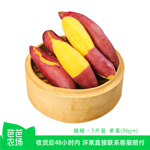 【芭芭农场】天目山小香薯5斤单果50g+