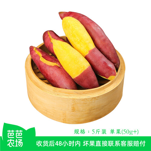 【芭芭农场】天目山小香薯5斤单果50g+