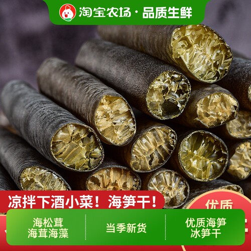 海笋海松茸金茸条干货凉拌菜