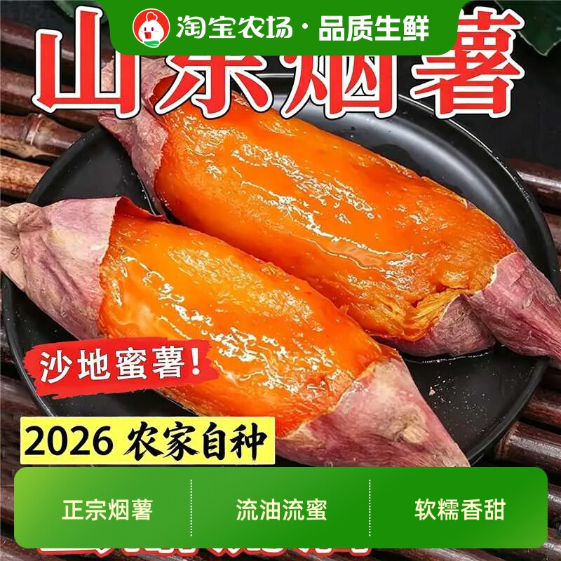 【右上角】正宗烟薯25号糖心红薯净重9斤