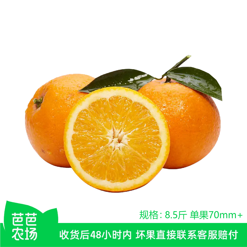 【芭芭农场】高山脐橙8.5斤70mm+