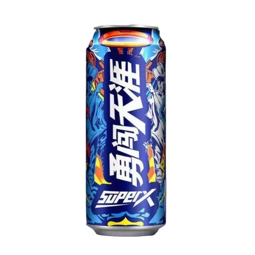 夏季畅饮雪花啤酒罐装勇闯天涯经典勇闯 SuperX500ml非原箱泡沫箱