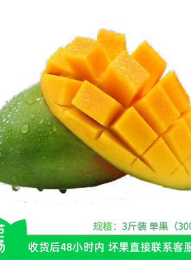 【芭芭农场兑换专享】攀枝花凯特芒果3斤装单果300g+