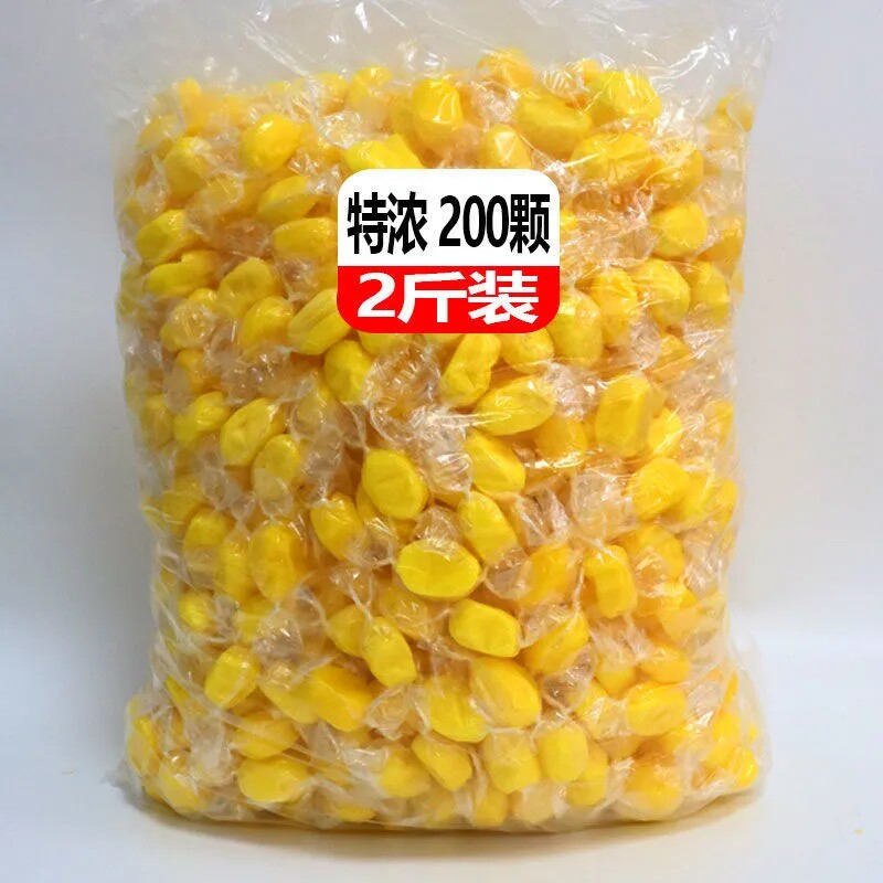 泰国正宗榴莲糖水果味特浓软糖奶糖喜糖便宜好吃休闲零食解馋糖果