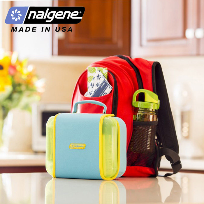 nalgene乐基因便当盒保鲜保冷野餐储物盒户外手提便携儿童饭盒