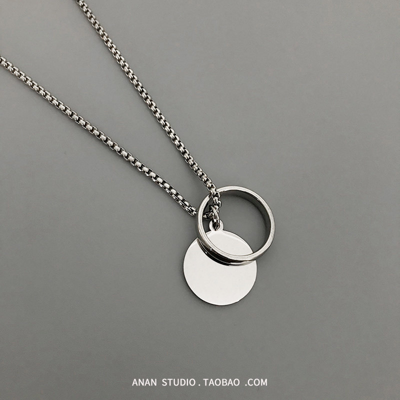 王一博同款项链男女ins冷淡风