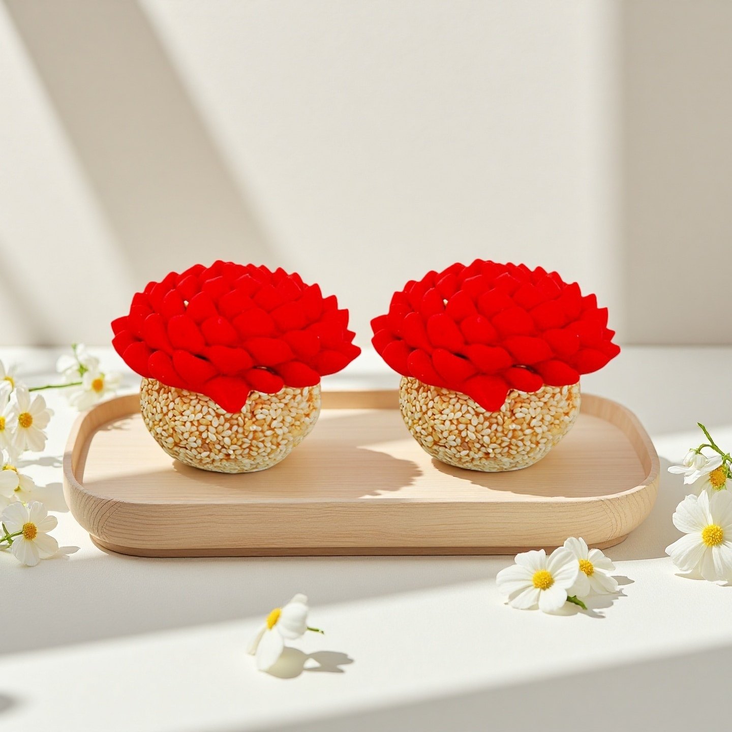 传统春节日摆件石榴花茨菇煎堆爆谷油炸开业乔迁喜事精美装饰用品,零食/坚果/特产,中式糕点/新中式糕点,淘宝优惠券,粉丝福利购,淘宝优惠卷