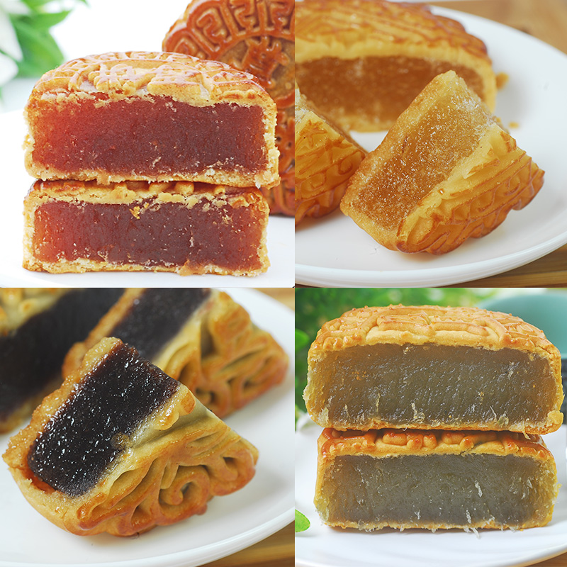 正宗姚师傅凤梨冬蓉水果月饼草莓