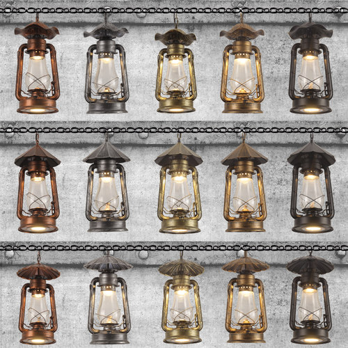 户外防水复古马灯吊灯怀旧煤油灯