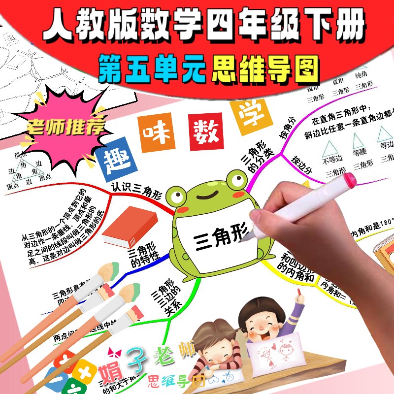 人教版数学四年级下册第五单元三图案印制类