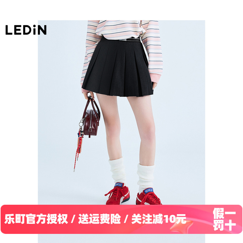 【商场同款】乐町减龄气质百褶裙25春季新款学院风短裙C2GEF1314