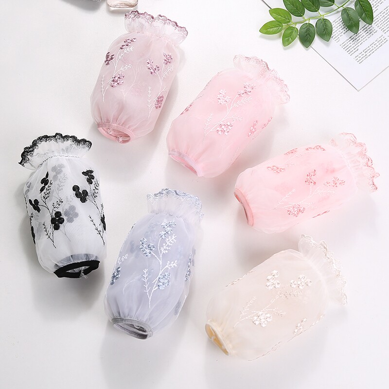 袖套女秋冬2025新款冬季成人羽绒服女士时尚透明漂亮精致短款袖头