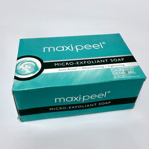 MAXIPEEL maxi-peel去角质皮肤更新平滑光泽香皂