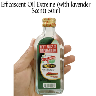 Available Philippine product Efficascent oil 100ml