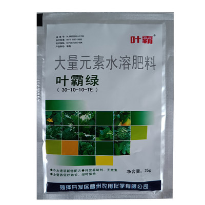 快速补充营养叶霸绿高氮叶面肥宽叶多肉植物增绿抗逆生根壮苗25g