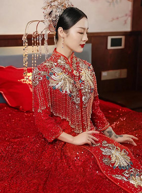 秀禾服新款龙凤褂高定