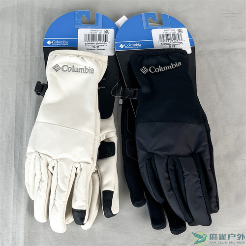 哥伦比亚户外热能运动保暖手套女