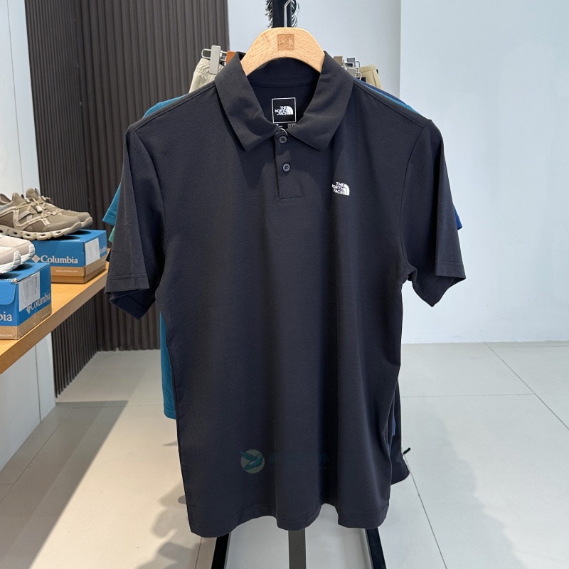 TheNorthFace北面户外男士25春夏新款休闲透气短袖T恤POLO衫8EY5