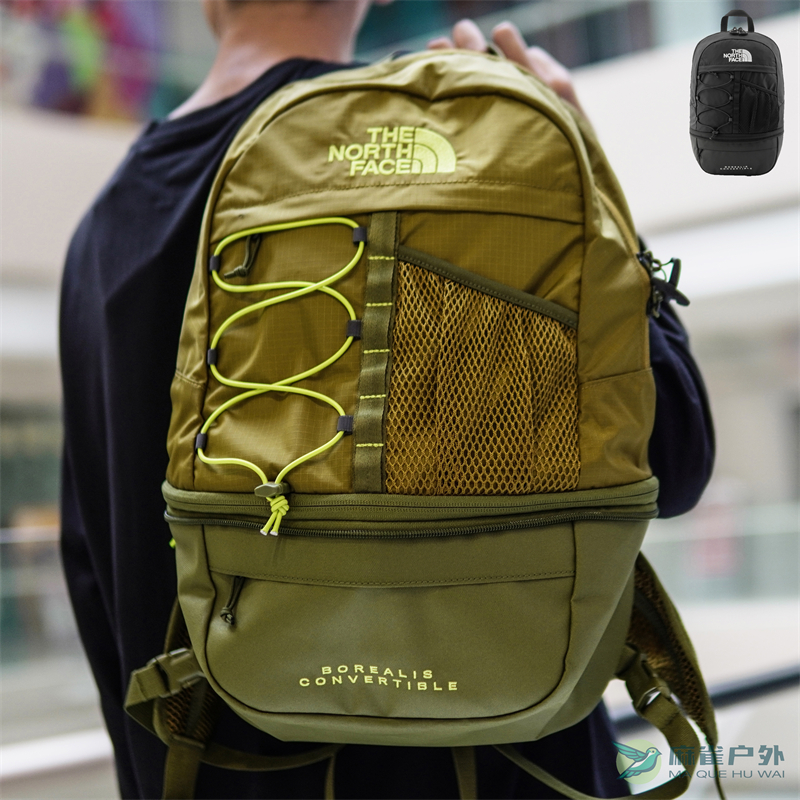 北面户外便捷休闲双肩背包男女
