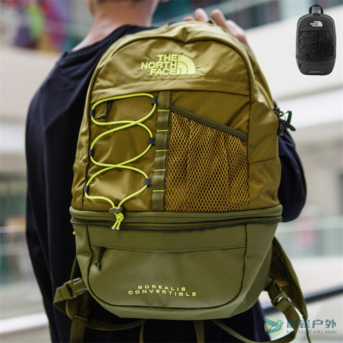 北面户外便捷休闲双肩背包男女