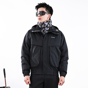 24秋冬新品 ICON复古防水四合一冲锋衣WE3476 哥伦比亚户外男女同款