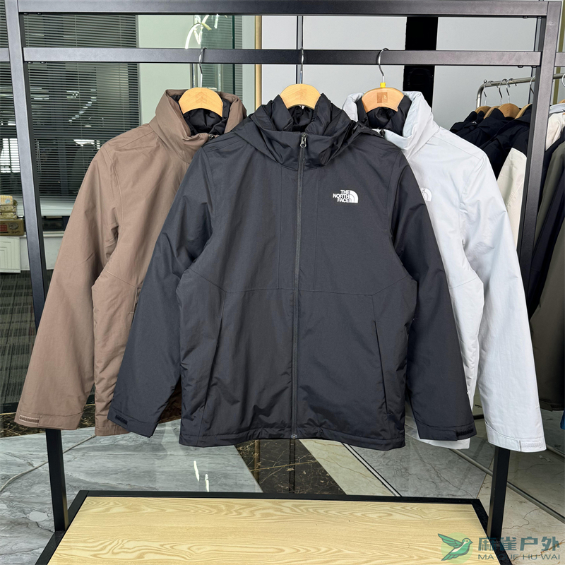 24秋冬新款TheNorthFace北面户外防水羽绒内胆三合一冲锋衣男88RK